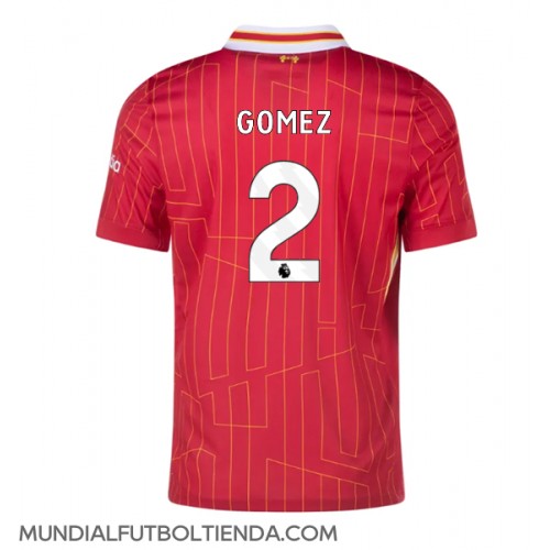 Camiseta Liverpool Joe Gomez #2 Primera Equipación Replica 2024-25 mangas cortas